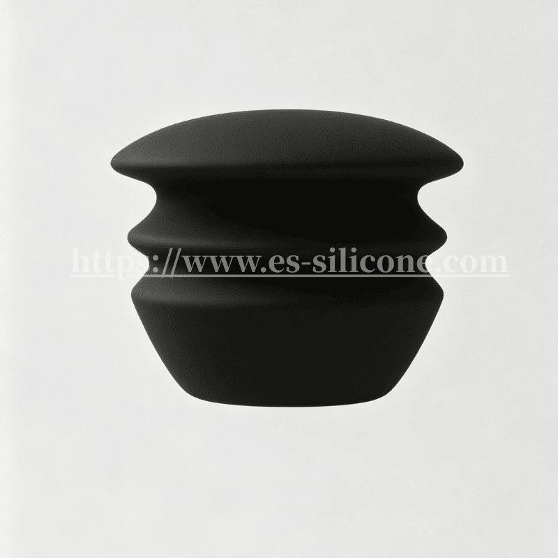 shock-absorbing silicone massage head
